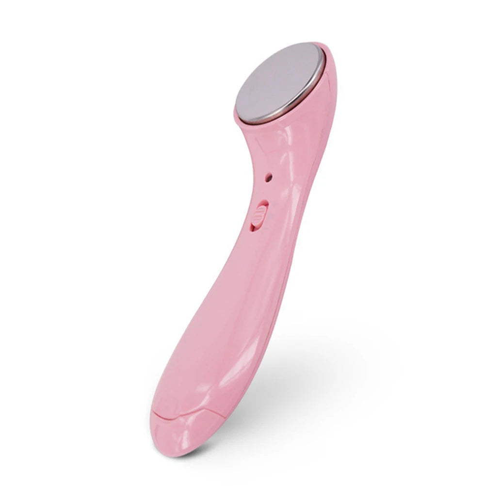 Electric Anti-wrinkle Whiten Ionic Face Cleaner Massager Wihte Facial Cleanser Scrub Brush Face Roller Ion Vibrating