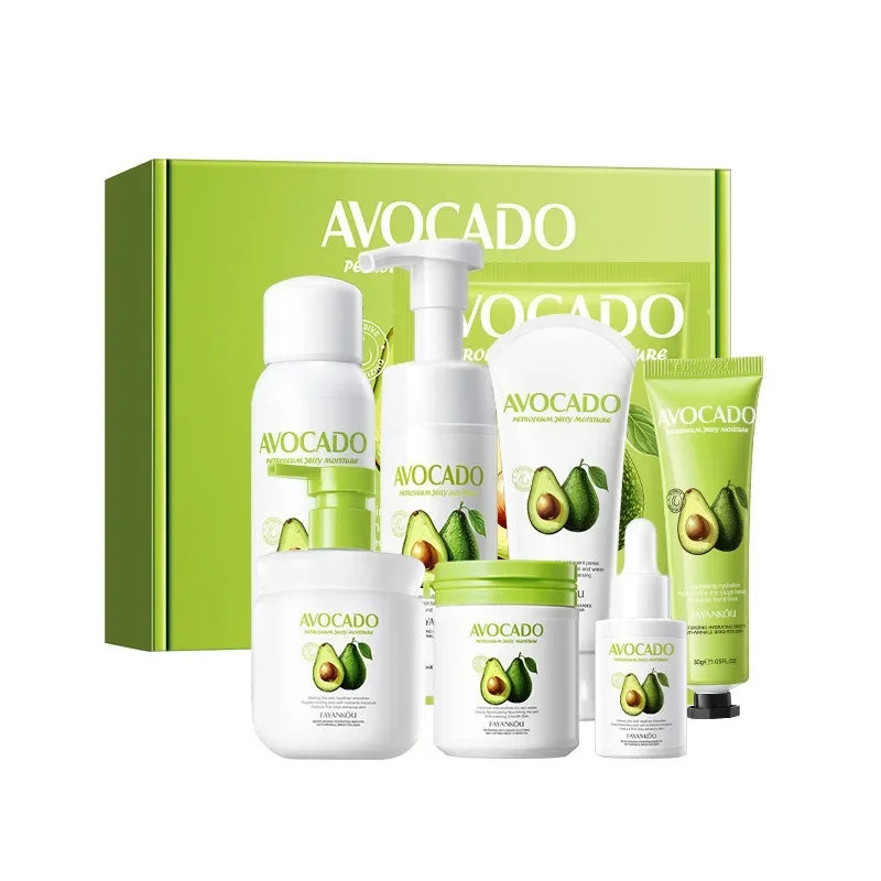 Avocado Skin Care Set Replenish your skin with nutrients Nourish your skin to reduce fine lines Hydrate and moisturize your skin