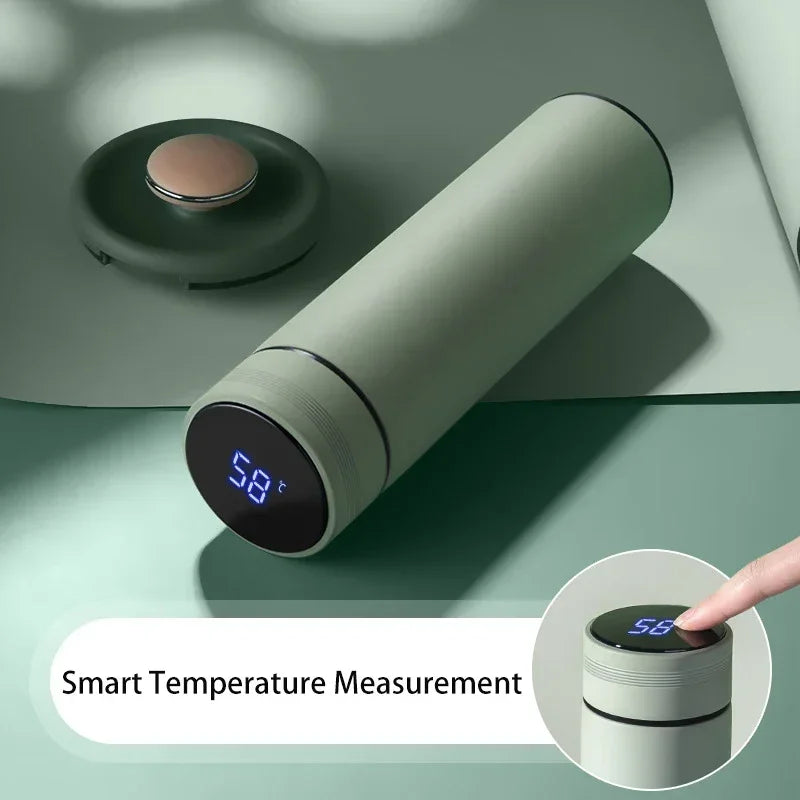 Smart Thermos Cup – 500ML | Keeps Drinks Hot or Cold | Great Gift for Dad!