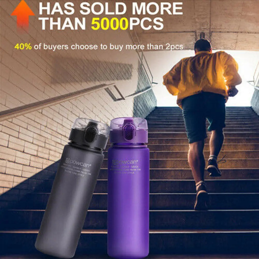 Water Bottle 400/560ML Tour Outdoor Sport Leak Proof Seal Water bottles for kids Tritan Drinkware BPA Free Portable Bottles