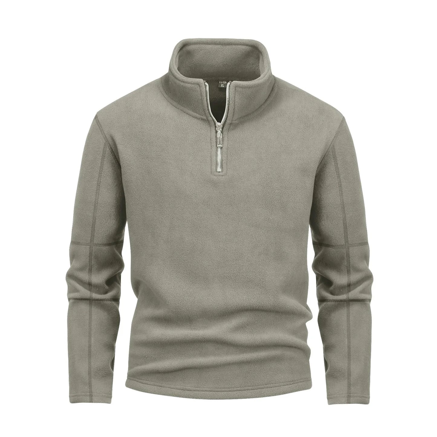 Quarter-Zip Pullover Tops Men's Turtleneck Fleece Sweatshirts Casual Warm Sweater Athletic Running Sports Hoodie Shirts