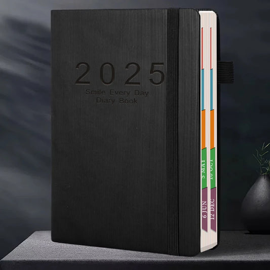 Simple Agenda Book Business Management Plan Notebook Calendar Notepad Efficiency Notebook Office Supply Students Stationery