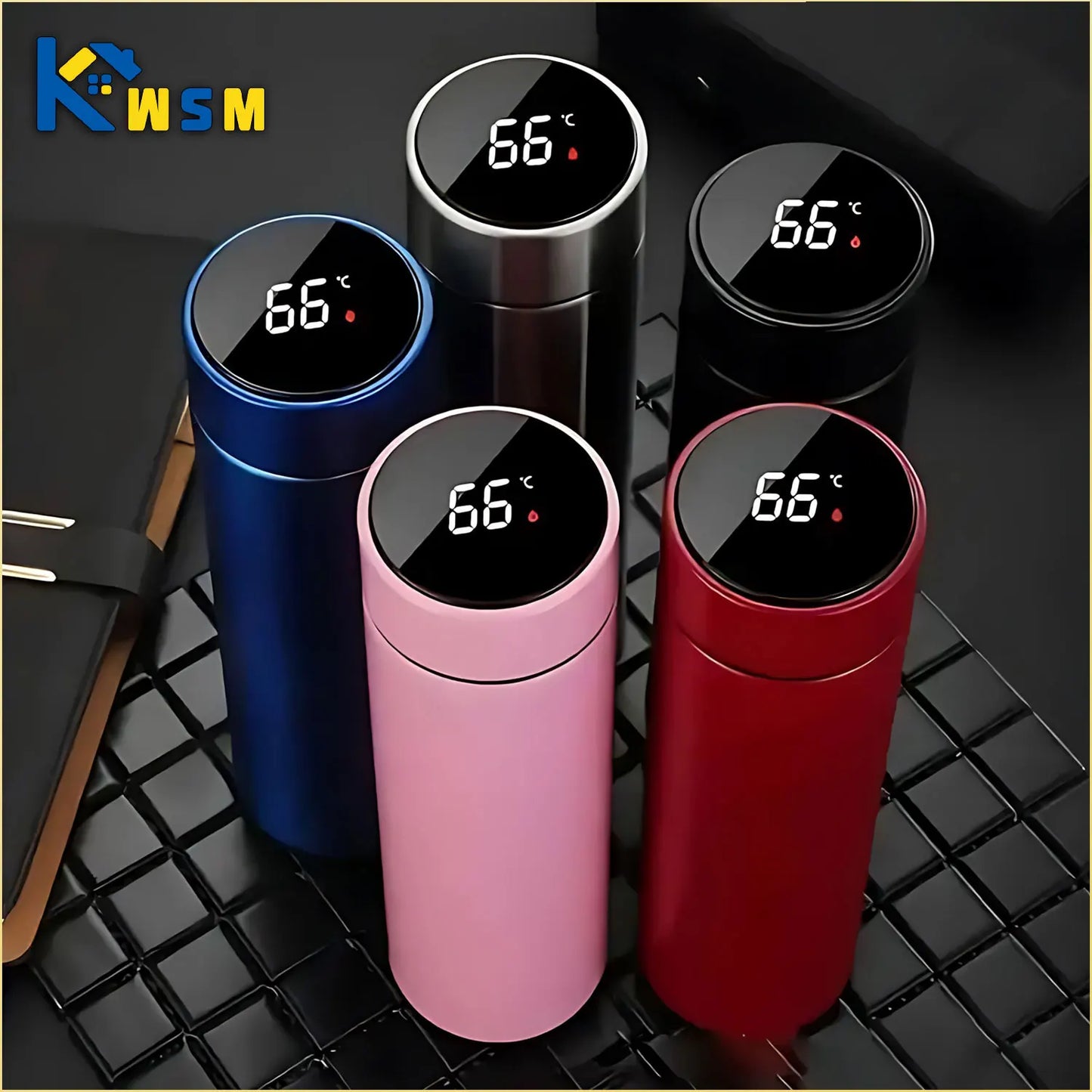 Smart Thermos Cup – 500ML | Keeps Drinks Hot or Cold | Great Gift for Dad!