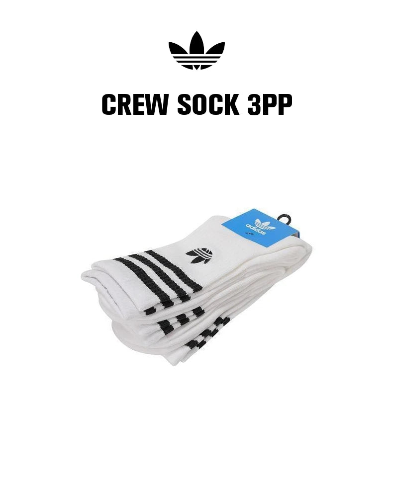 Adidas Originals Adidas Clover 2025 Adult Neutral CREW SOCK 3PP JP1275