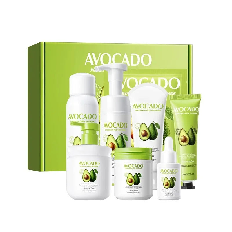 Avocado Skin Care Set Replenish your skin with nutrients Nourish your skin to reduce fine lines Hydrate and moisturize your skin