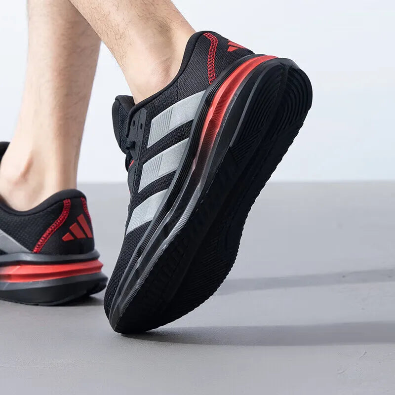 Adidas Men's Casual Sports Shoes – 2024 Autumn Lightweight, Breathable, Shock-Absorbing Running Shoes (Model ID8755)