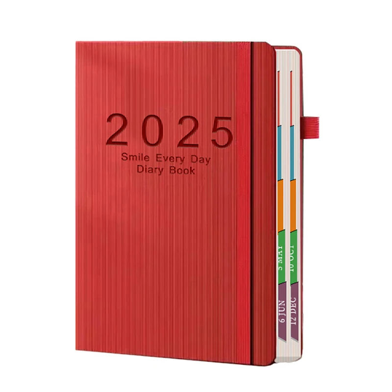 Simple Agenda Book Business Management Plan Notebook Calendar Notepad Efficiency Notebook Office Supply Students Stationery