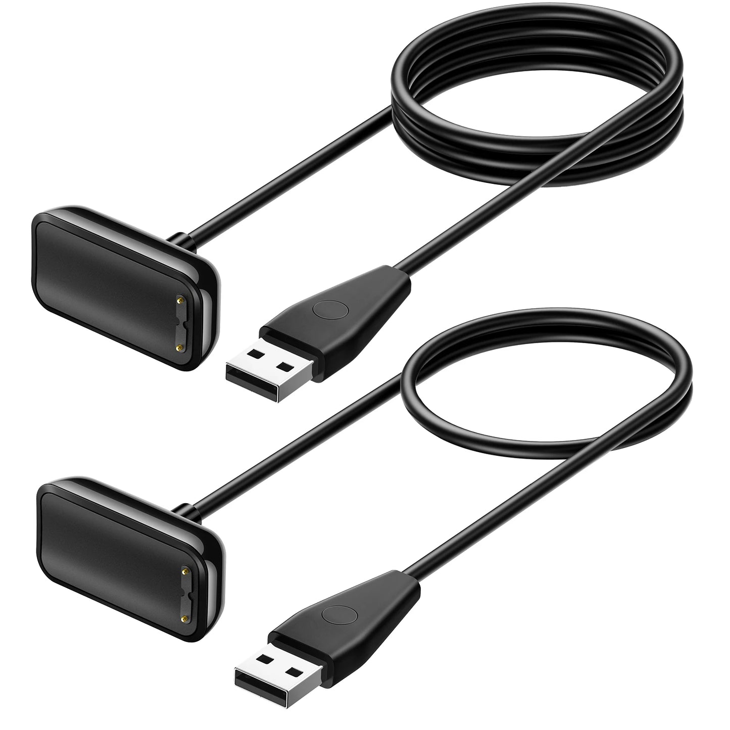 100cm/50cm USB Charger For Fitbit Charge 5 Charging Cable For Fitbit Luxe USB Charging Charger Dock With Reset Function
