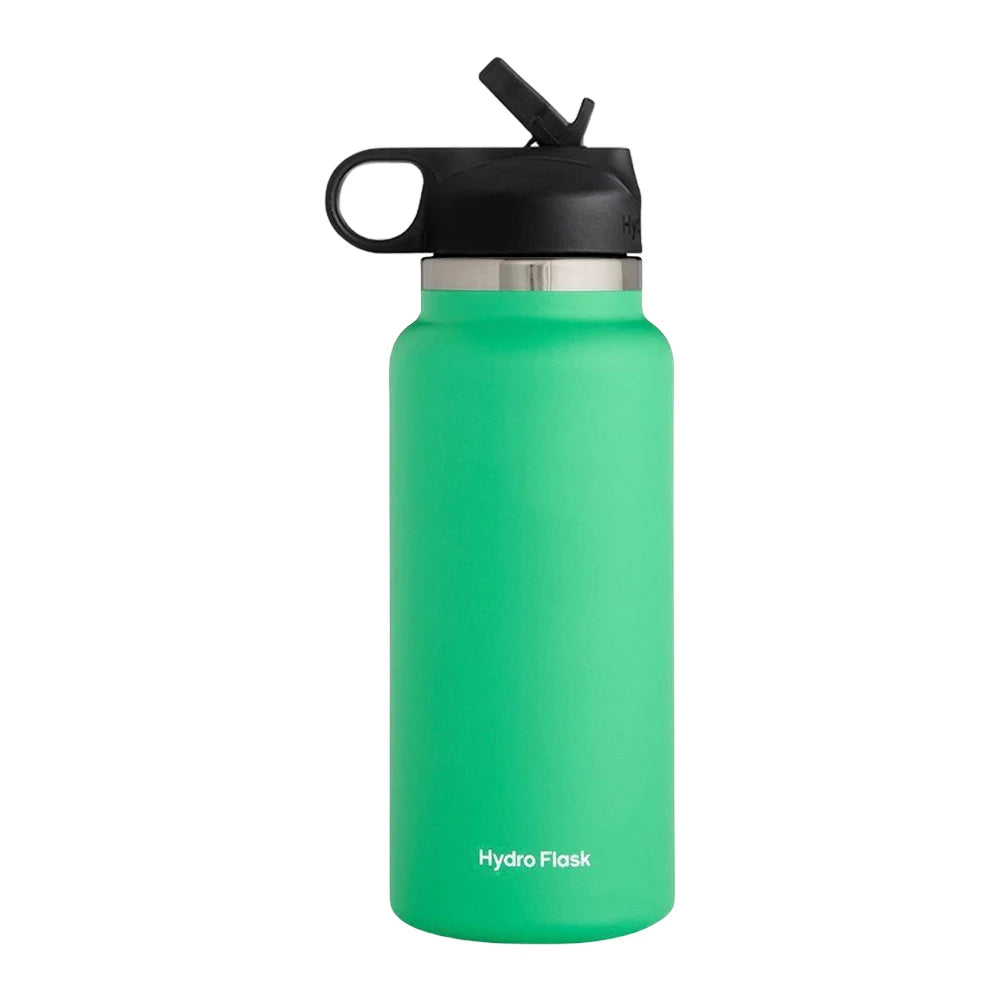 40 oz Sports Water Bottle Insulated Vacuum Water Bottle Flex Cap Straw Lid Stainless Steel Vacuum Flask for Coffee Tea and Drinks