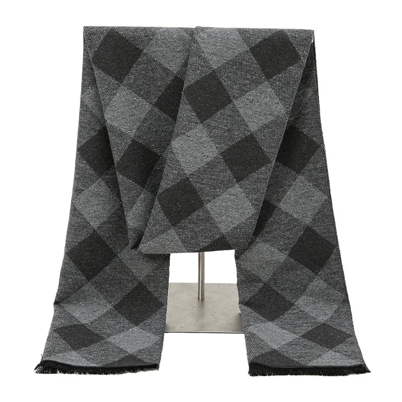 Fashion Scarves Man Autumn Winter Thick Warm Cashmere Business Long Wraps Boy Classic Shawl Free Shipping muffler