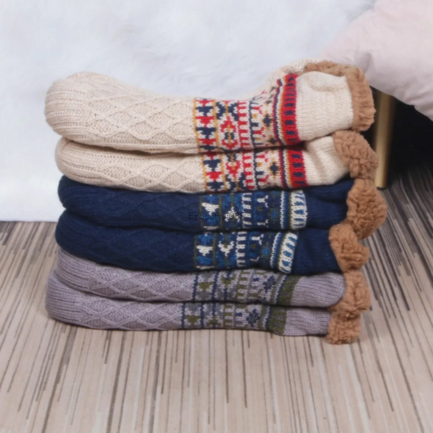 Fall & Winter Floor Socks – Warm, Non-Slip Home Socks for Women and Men, Ideal for Sleeping, Snow, Yoga, and Indoor Comfort, 2024