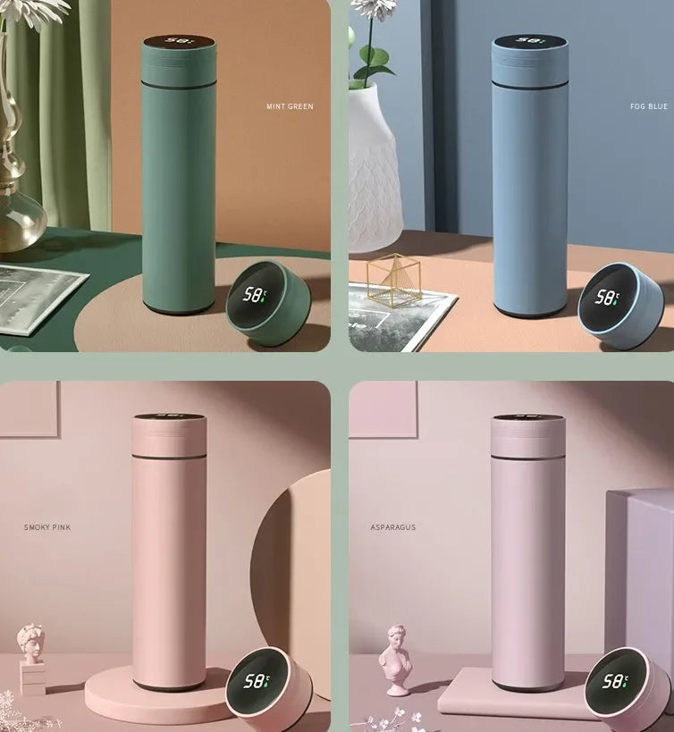 Smart Thermos Cup – 500ML | Keeps Drinks Hot or Cold | Great Gift for Dad!
