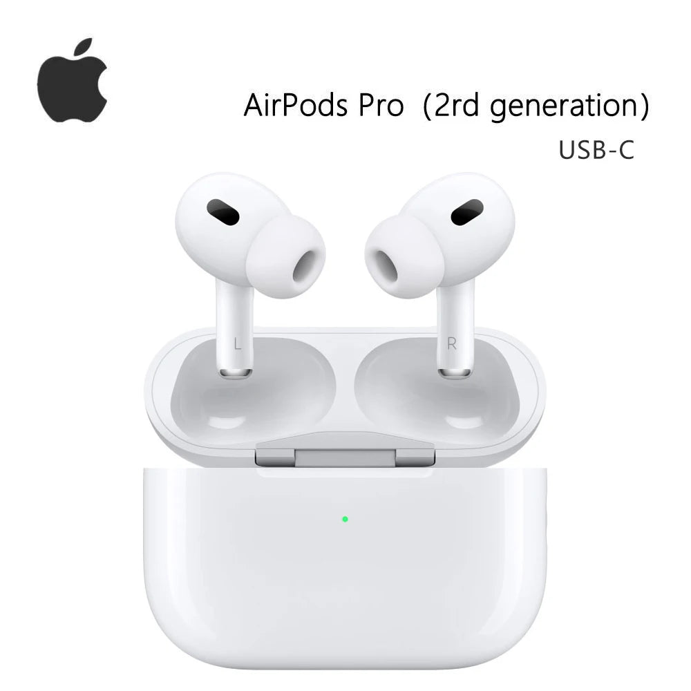 Apple AirPods Pro 2 – Wireless Bluetooth Earbuds with Active Noise Cancellation, Transparency Mode, Spatial Audio & USB-C MagSafe Charging Case