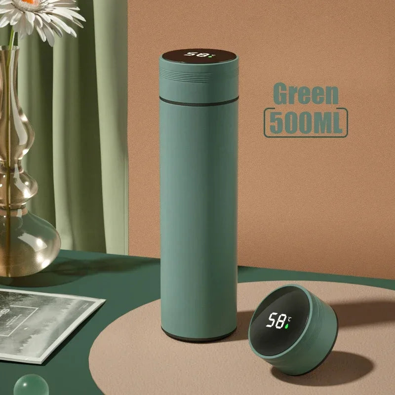 Smart Thermos Cup – 500ML | Keeps Drinks Hot or Cold | Great Gift for Dad!