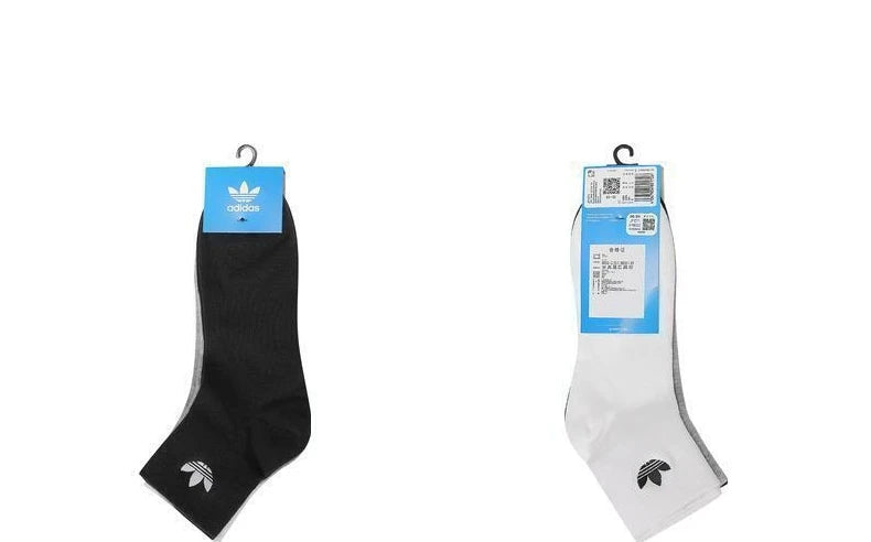 Adidas Originals Clover 2024 Neutral Ankle Socks – 3-Pack (Model JP1271)