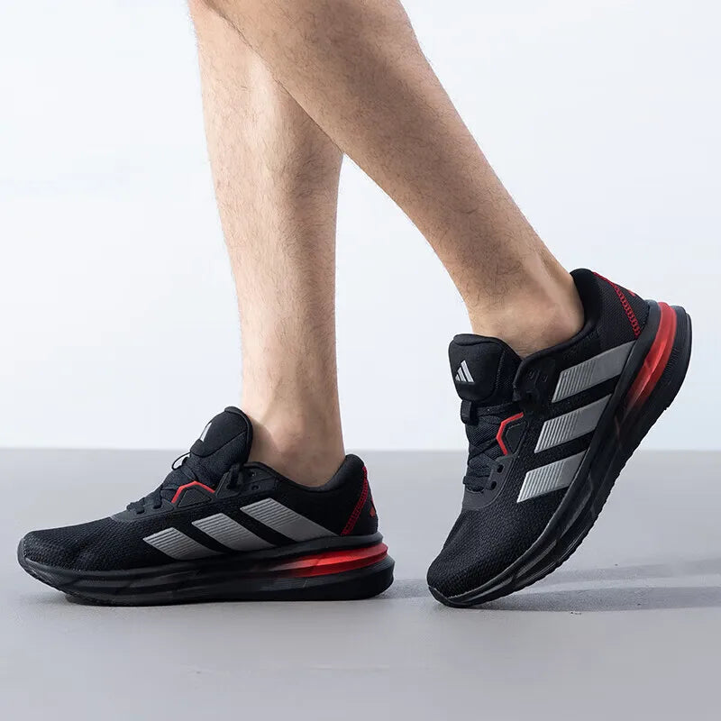 Adidas Men's Casual Sports Shoes – 2024 Autumn Lightweight, Breathable, Shock-Absorbing Running Shoes (Model ID8755)