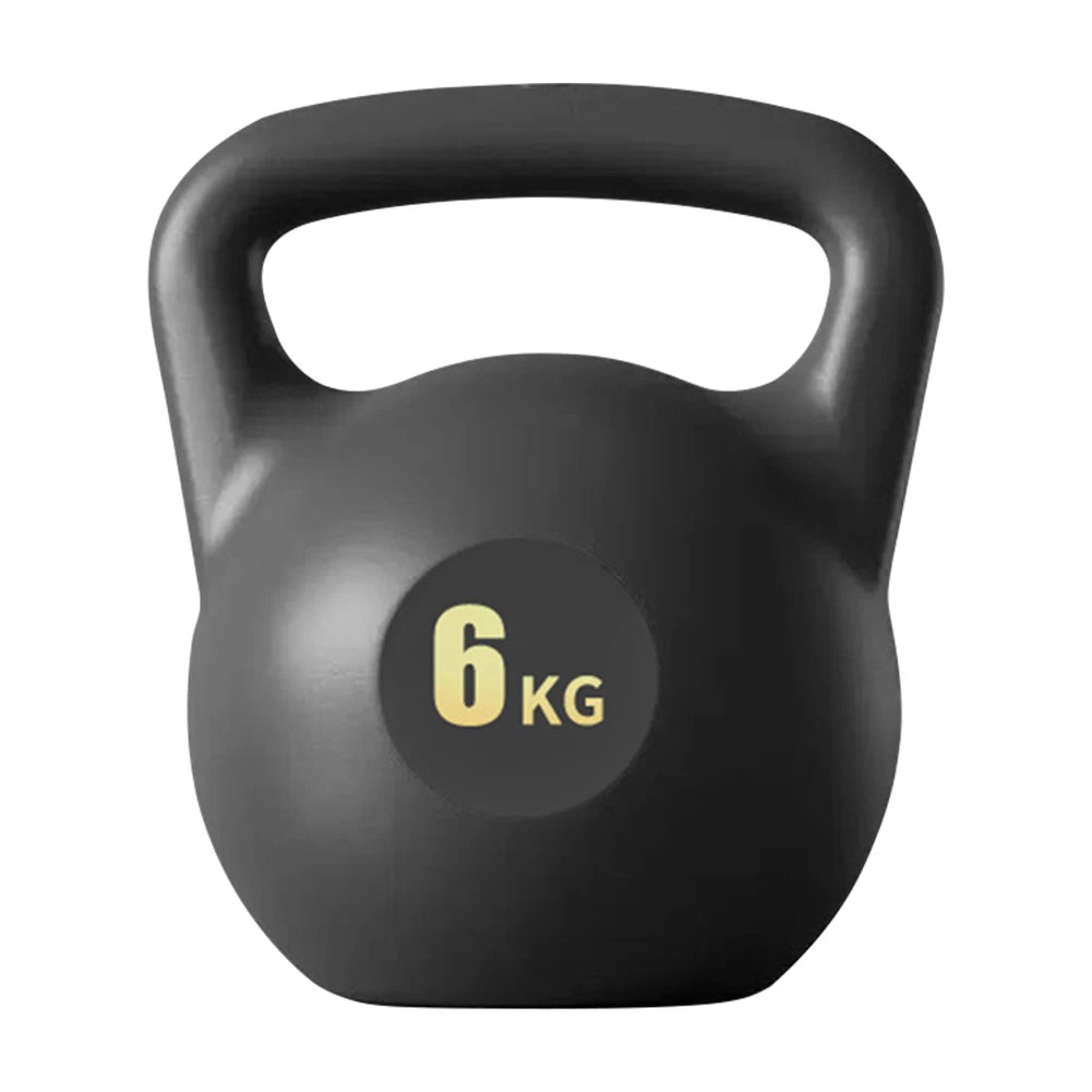 Kettlebell Kettle Dumbbells Water-filled Kettlebell Anti Slip Grip Kettlebell Weights 6KG Dumbbell for Home Gym Equipment