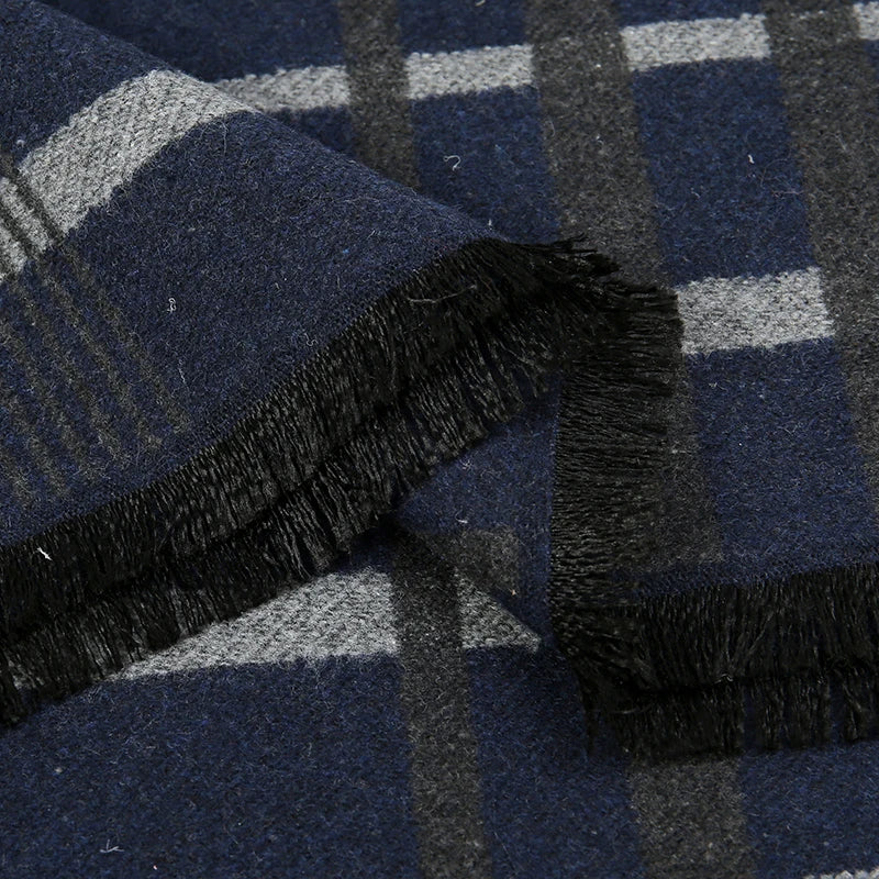 Fashion Scarves Man Autumn Winter Thick Warm Cashmere Business Long Wraps Boy Classic Shawl Free Shipping muffler