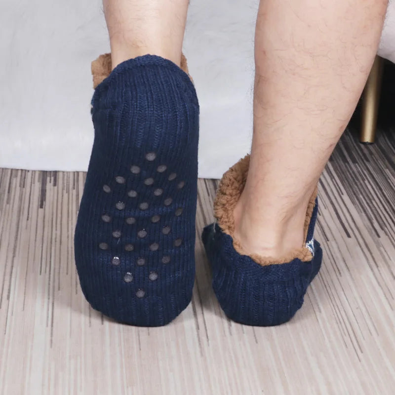 Fall & Winter Floor Socks – Warm, Non-Slip Home Socks for Women and Men, Ideal for Sleeping, Snow, Yoga, and Indoor Comfort, 2024