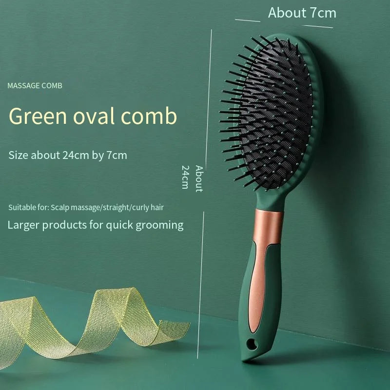 Hair Massage Air Cushion Comb Brush Scalp Hairbrush Detangle Anti Static Salon SPA Hairdressing Styling Tool Oval Round