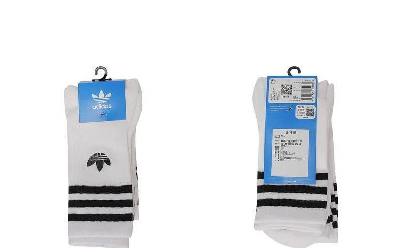 Adidas Originals Adidas Clover 2025 Adult Neutral CREW SOCK 3PP JP1275