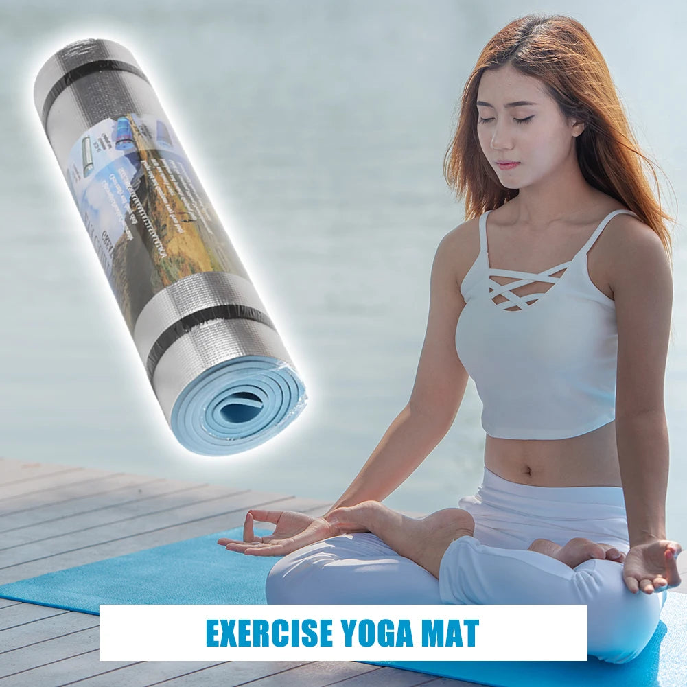 6MM Thick Yoga Mat Anti-slip Sport Fitness Mat Blanket For Exercise Yoga And Pilates Gymnastics Mat Fitness Equipment 71x20inch