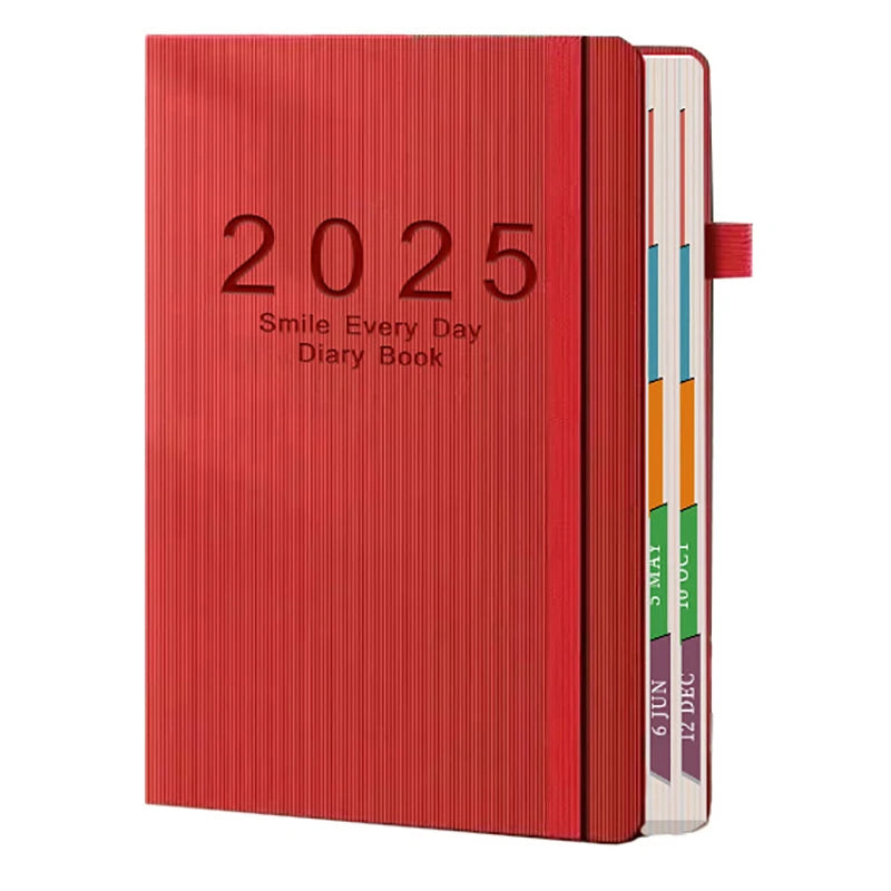 Simple Agenda Book Business Management Plan Notebook Calendar Notepad Efficiency Notebook Office Supply Students Stationery