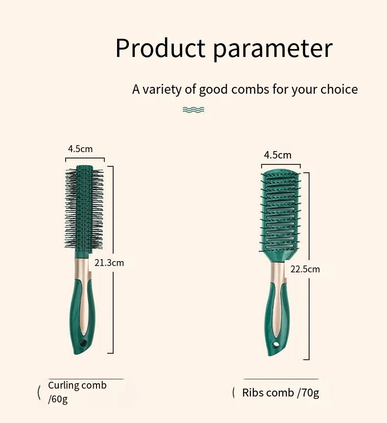 Hair Massage Air Cushion Comb Brush Scalp Hairbrush Detangle Anti Static Salon SPA Hairdressing Styling Tool Oval Round