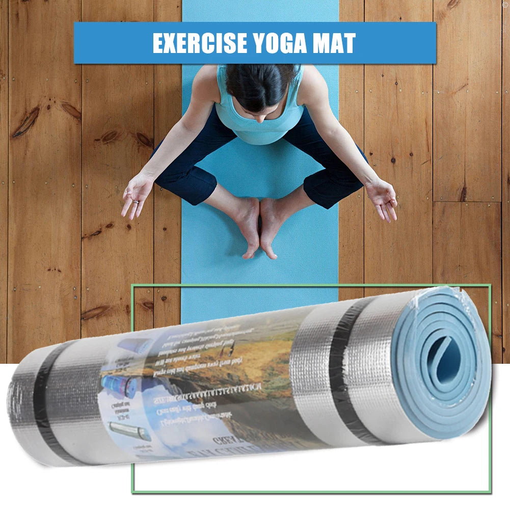 6MM Thick Yoga Mat Anti-slip Sport Fitness Mat Blanket For Exercise Yoga And Pilates Gymnastics Mat Fitness Equipment 71x20inch