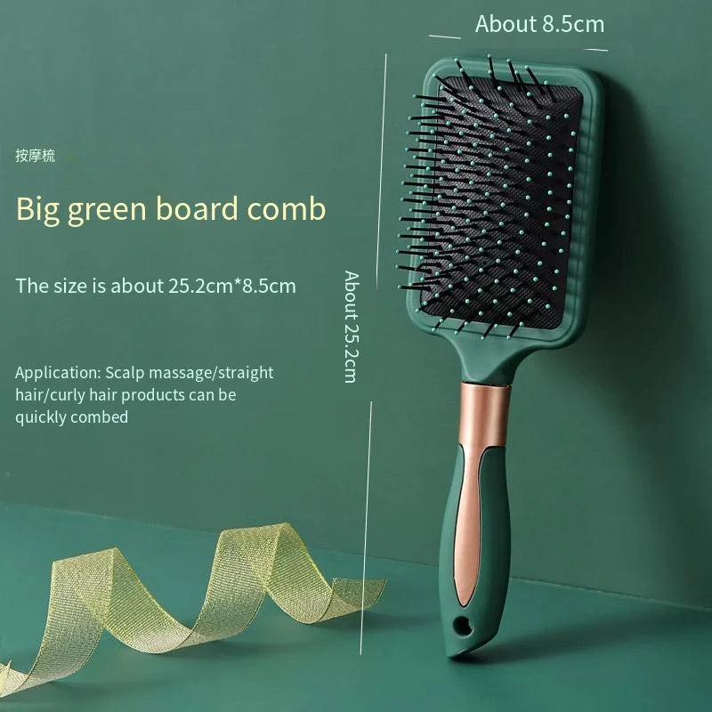 Hair Massage Air Cushion Comb Brush Scalp Hairbrush Detangle Anti Static Salon SPA Hairdressing Styling Tool Oval Round