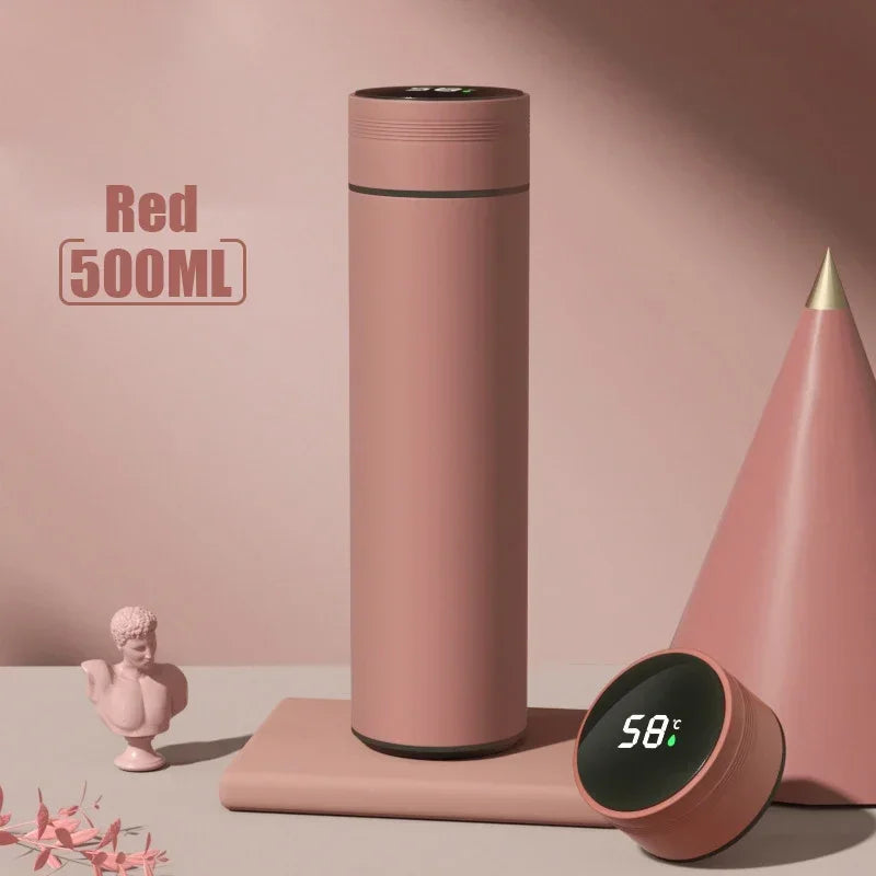 Smart Thermos Cup – 500ML | Keeps Drinks Hot or Cold | Great Gift for Dad!