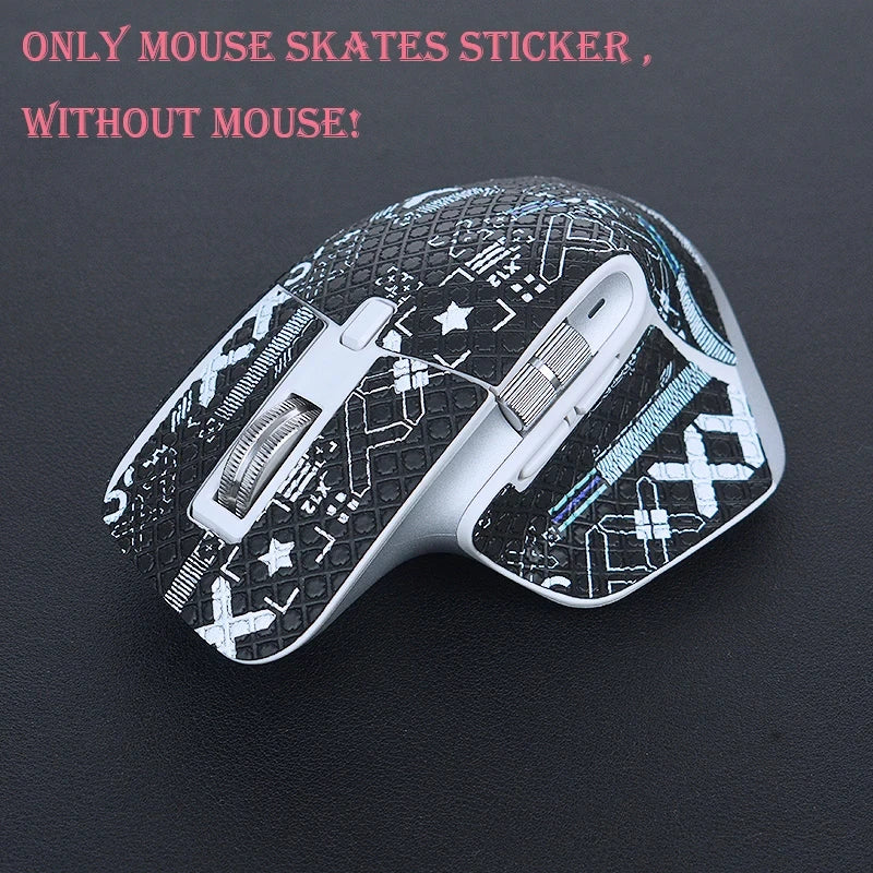 Mouse Grip Tape For Logitech Mx Master3 3s Wireless Mouse Sticker Lizard Skin Suck Sweat Non Slip Pre Cut Easy Install  No Mouse