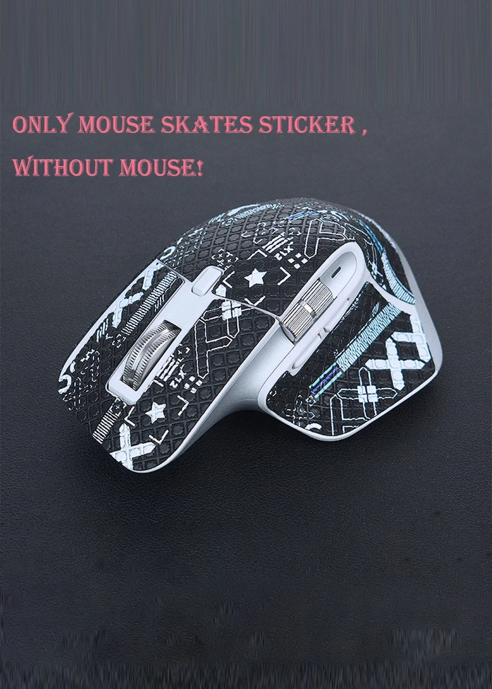 Mouse Grip Tape For Logitech Mx Master3 3s Wireless Mouse Sticker Lizard Skin Suck Sweat Non Slip Pre Cut Easy Install  No Mouse