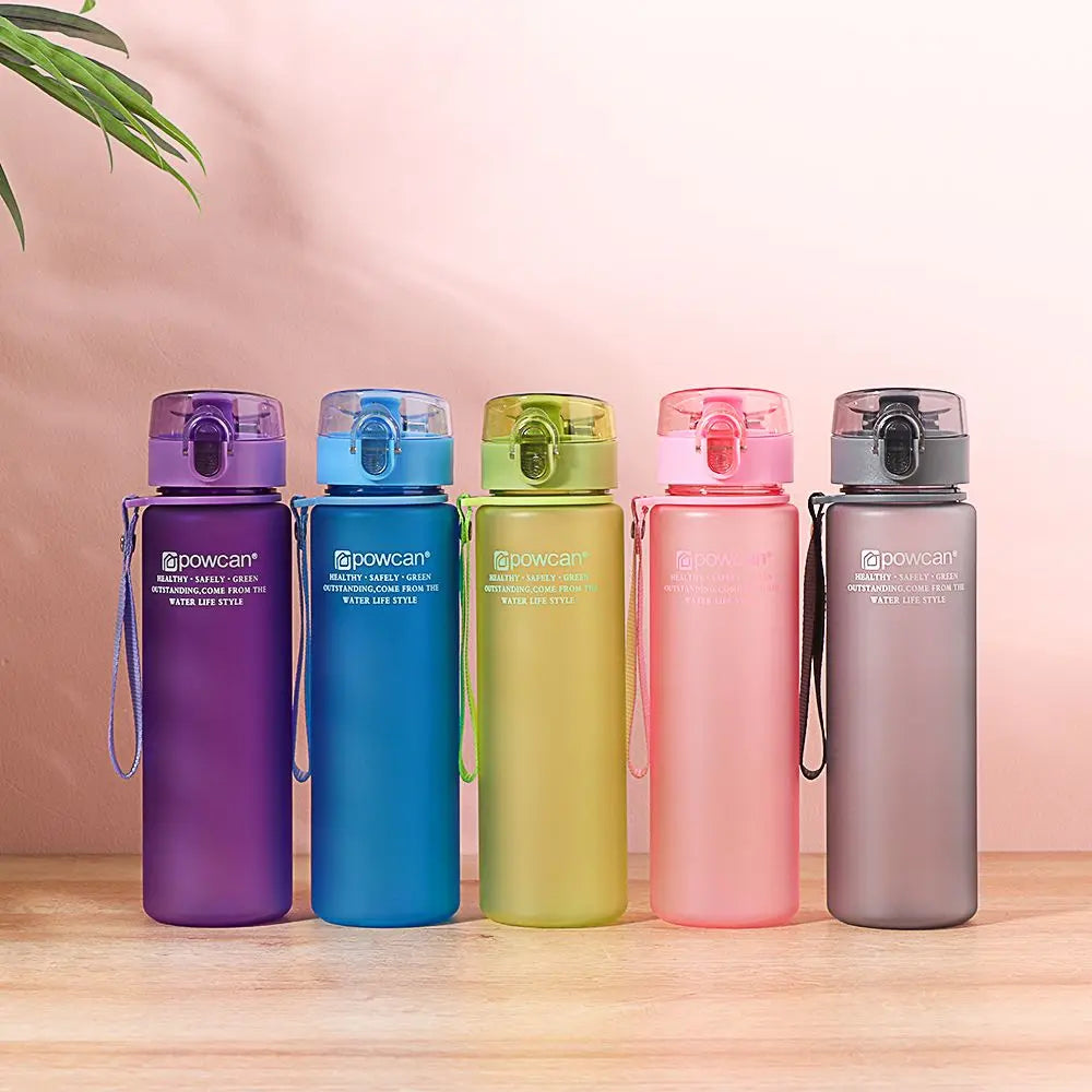 Water Bottle 400/560ML Tour Outdoor Sport Leak Proof Seal Water bottles for kids Tritan Drinkware BPA Free Portable Bottles