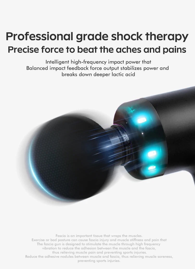 Mini Muscle Massage Gun Protable Body Massager Deep Handheld Percussion Massager For Body Back And Neck Leg
