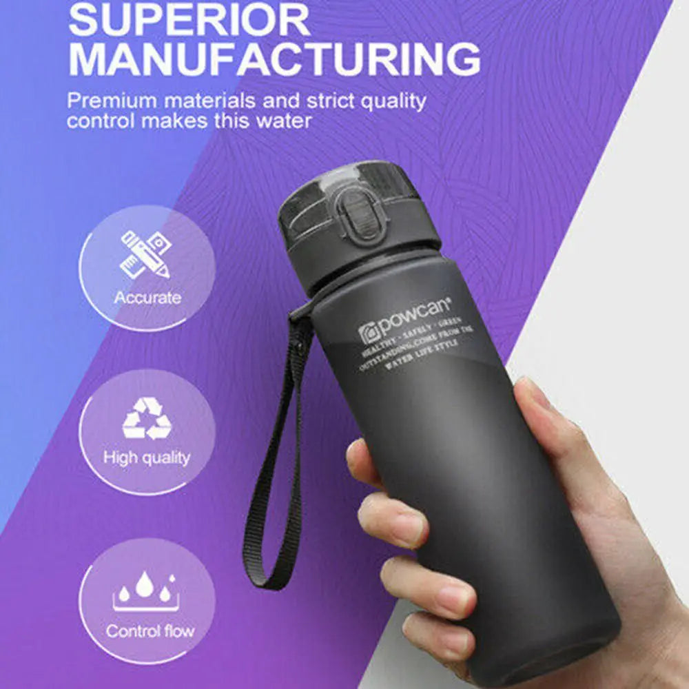 Water Bottle 400/560ML Tour Outdoor Sport Leak Proof Seal Water bottles for kids Tritan Drinkware BPA Free Portable Bottles