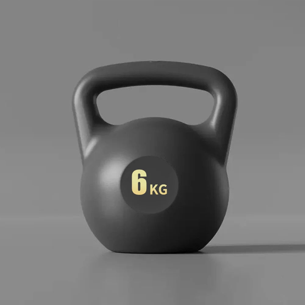 Kettlebell Kettle Dumbbells Water-filled Kettlebell Anti Slip Grip Kettlebell Weights 6KG Dumbbell for Home Gym Equipment