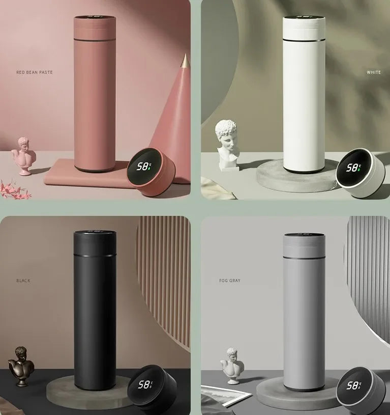 Smart Thermos Cup – 500ML | Keeps Drinks Hot or Cold | Great Gift for Dad!