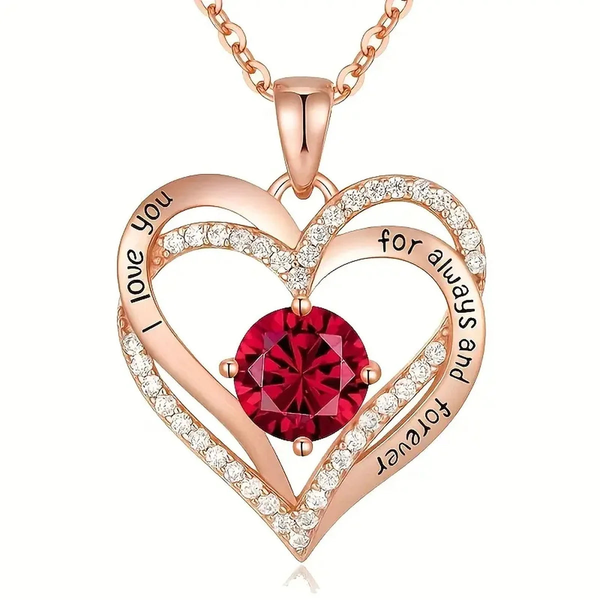 Necklace - Luxurious Rose Gift Box, Perfect for Valentine's Day, Mother's Day, Anniversary, Birthday, and Any Special Occasion