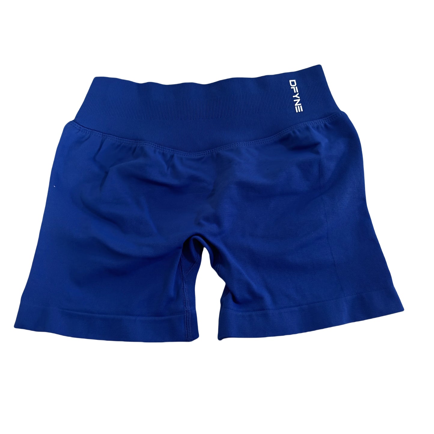 Dynamic Shorts With Logo 4.5' Seamless Scrunch Bum Yoga Short Ribbed High Waist Band Gym Short High Stretch Workout Biker Shorts