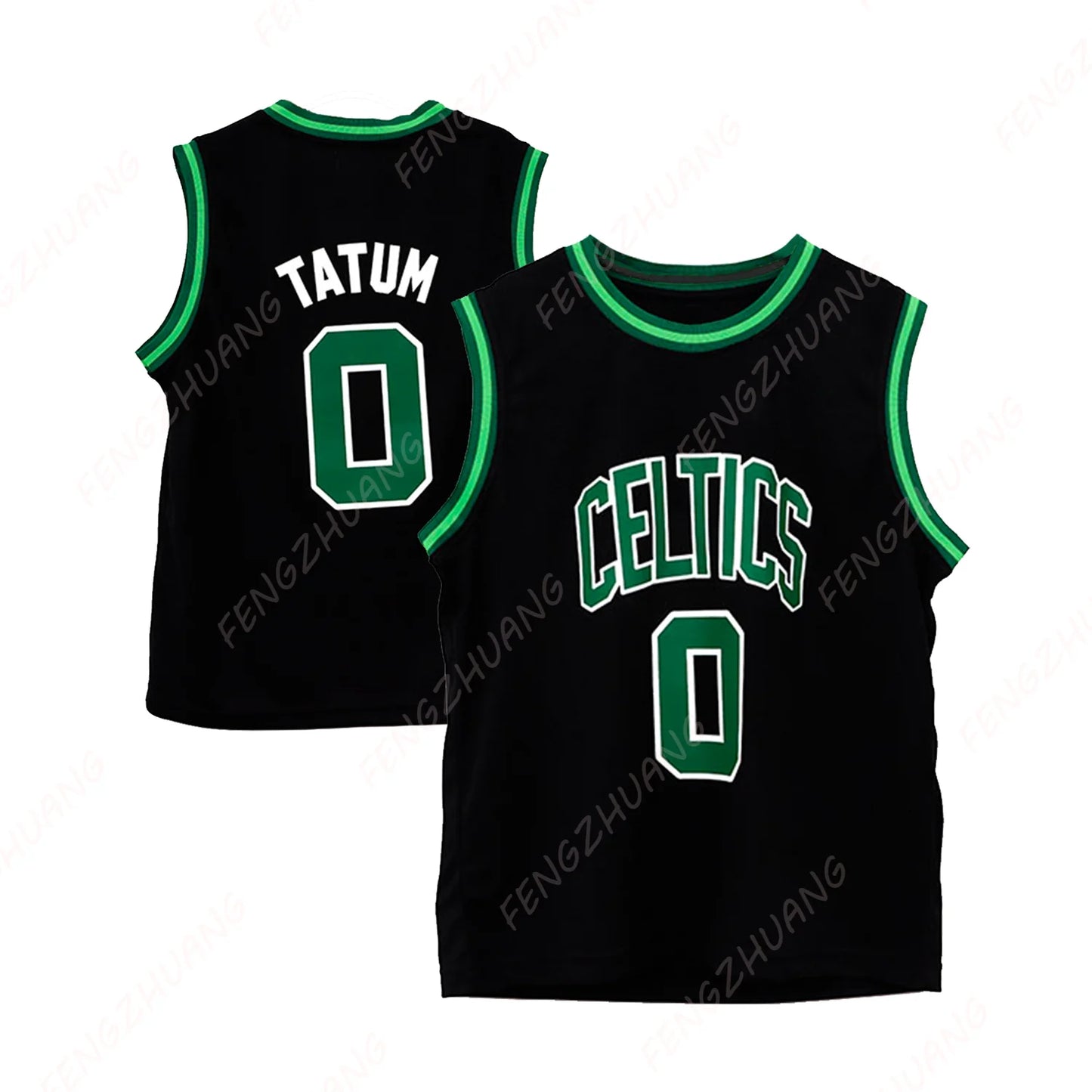 The Boston Celtics Jersey Men's Sleeveless Tops Tees Basketball Sports Vest Unisex Teenager&Kid Outdoors Training Jersey