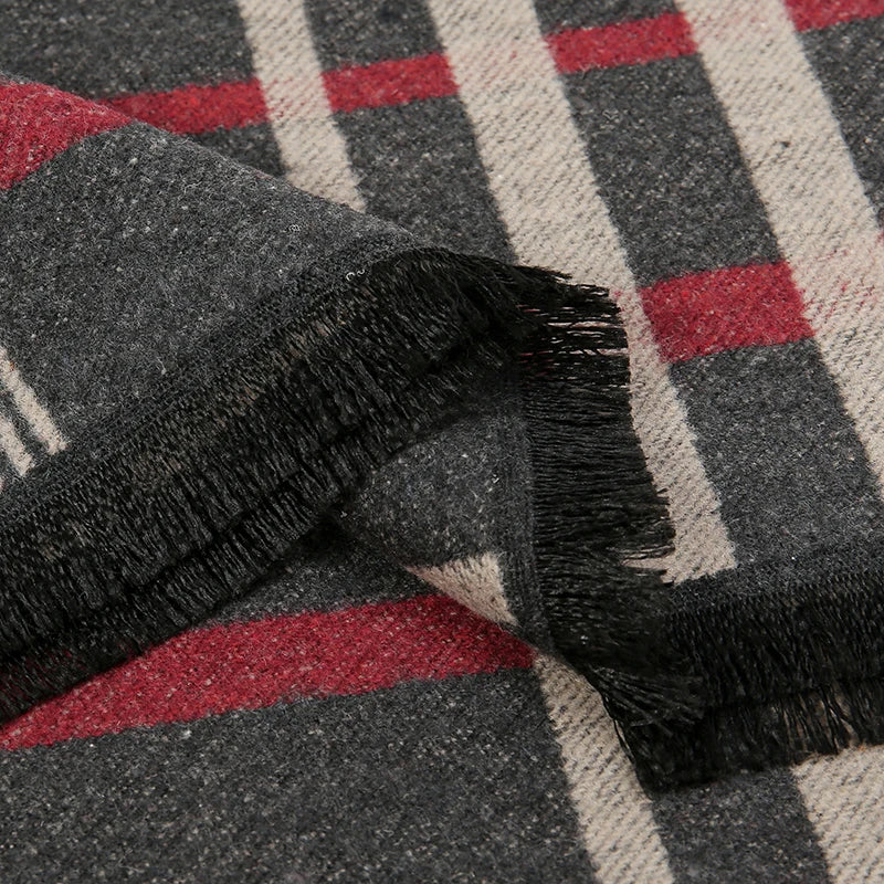 Fashion Scarves Man Autumn Winter Thick Warm Cashmere Business Long Wraps Boy Classic Shawl Free Shipping muffler
