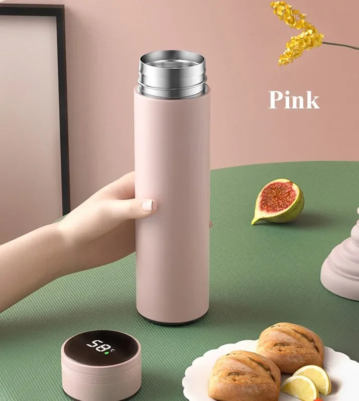 Smart Thermos Cup – 500ML | Keeps Drinks Hot or Cold | Great Gift for Dad!