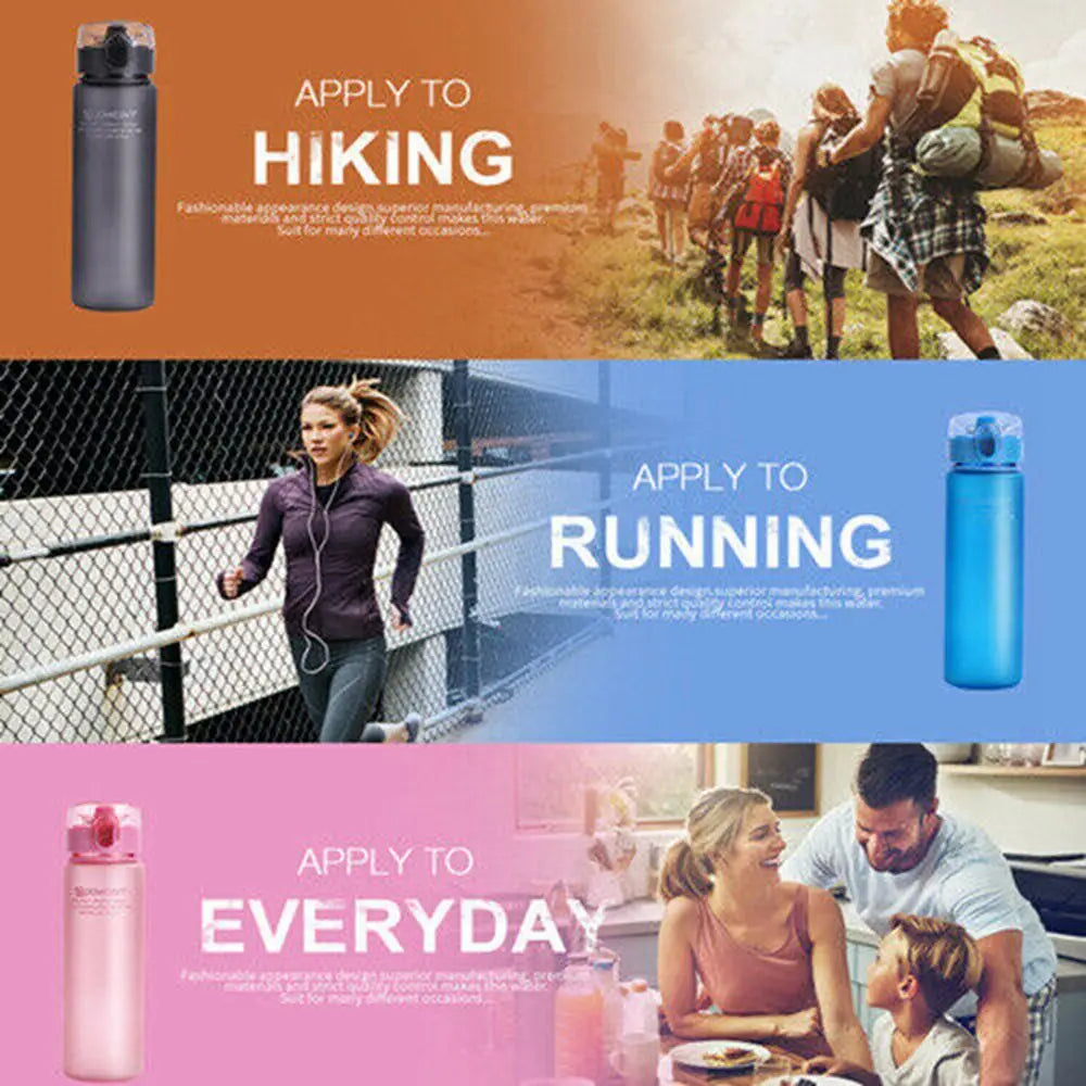 Water Bottle 400/560ML Tour Outdoor Sport Leak Proof Seal Water bottles for kids Tritan Drinkware BPA Free Portable Bottles