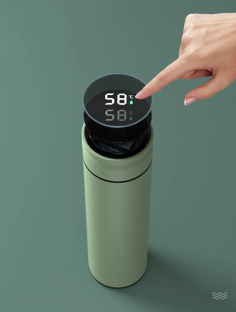 Smart Thermos Cup – 500ML | Keeps Drinks Hot or Cold | Great Gift for Dad!