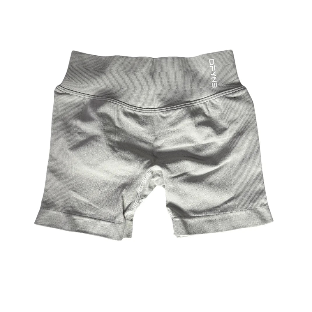 Dynamic Shorts With Logo 4.5' Seamless Scrunch Bum Yoga Short Ribbed High Waist Band Gym Short High Stretch Workout Biker Shorts