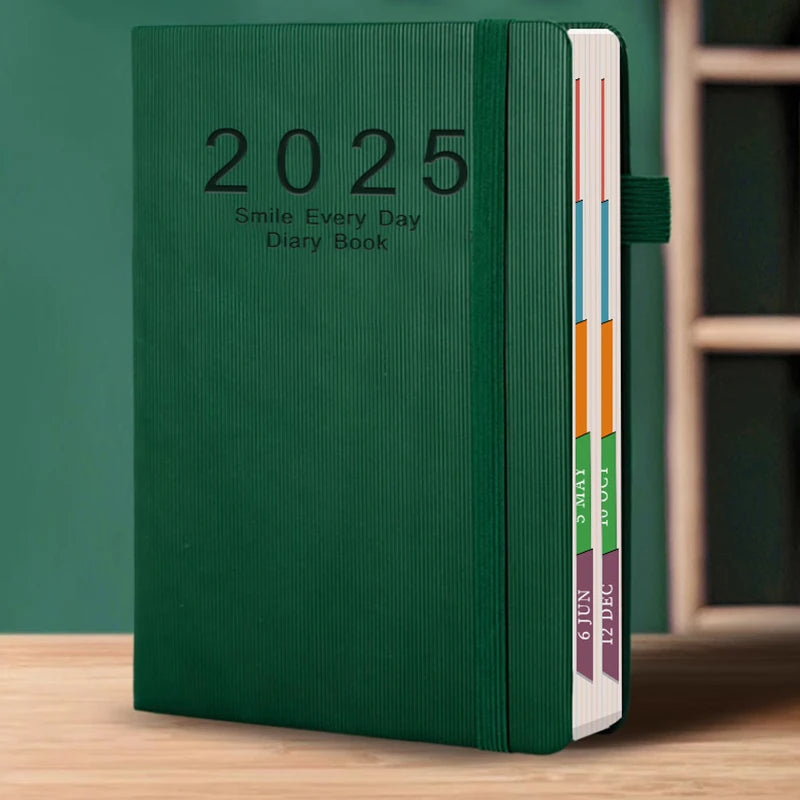 Simple Agenda Book Business Management Plan Notebook Calendar Notepad Efficiency Notebook Office Supply Students Stationery