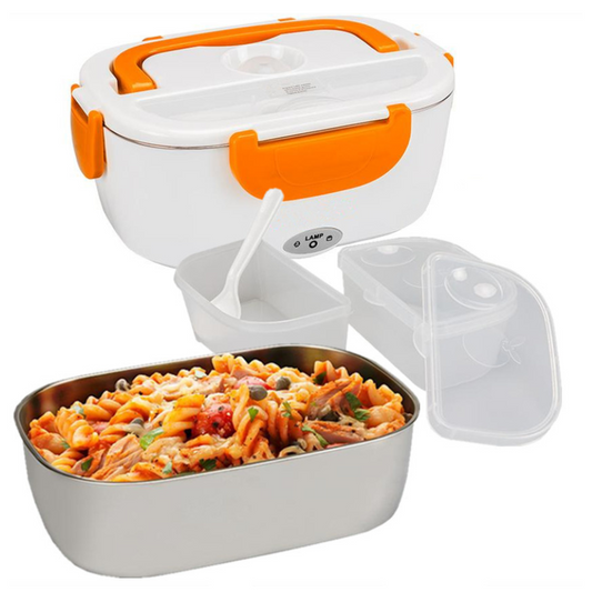 2-in-1 Electric Heating Lunch Box – Portable Food Warmer with Dual Function for Heating and Storing Meals on the Go