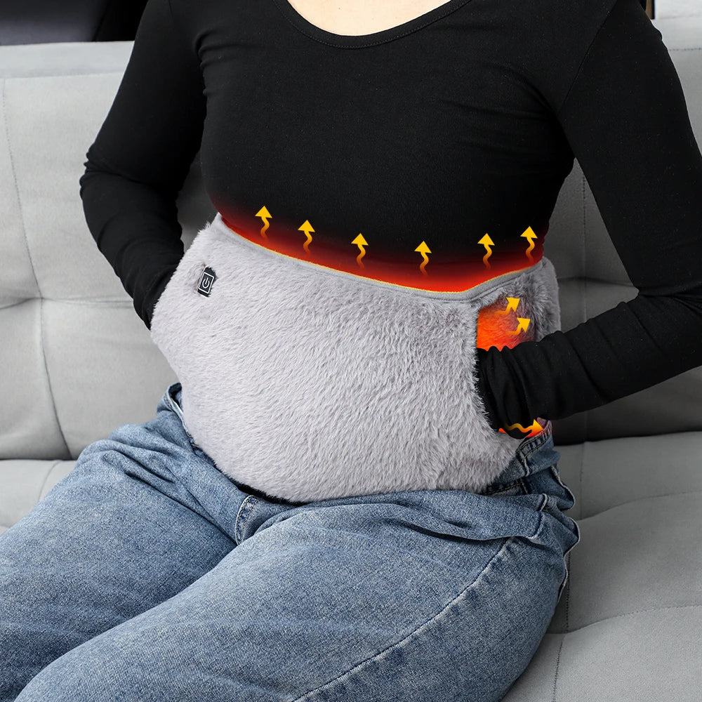 Electric Heating Waist Belt – Adjustable Heated Belt for Pain Relief and Comfort, Perfect for Winter or Targeted Heat Therapy