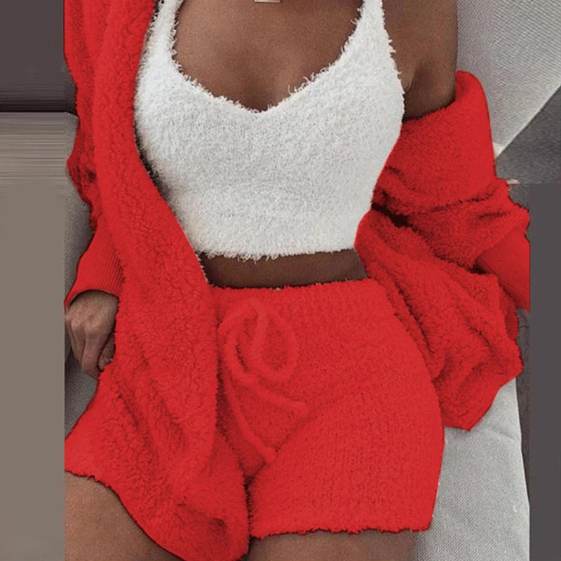 Women's Comfortable Knit Pajama Set